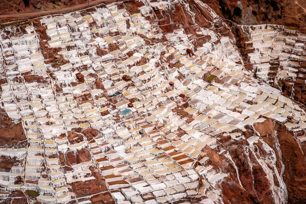 Minas de Sal em Terraço — Fotografia de Stock