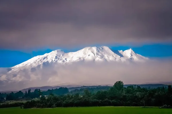 Volcán del monte Ruapehu — Foto de Stock
