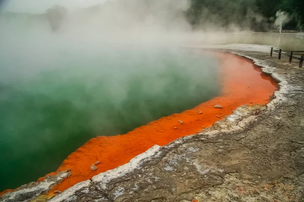 Piscina de champanhe em rotorua — Fotografia de Stock