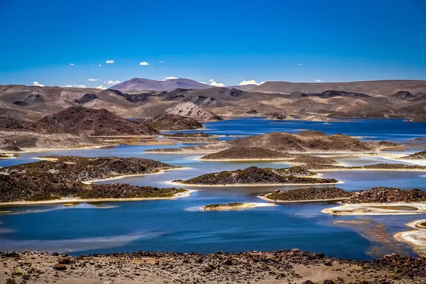 Laguna Cotatotani em Park Lauca — Fotografia de Stock