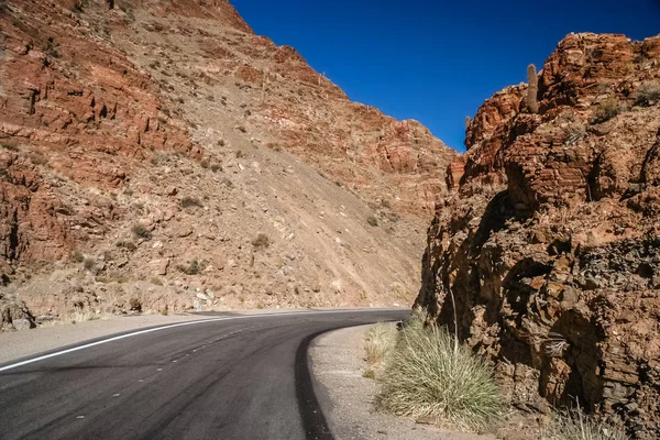 Leere Straße in Argentinien — Stockfoto