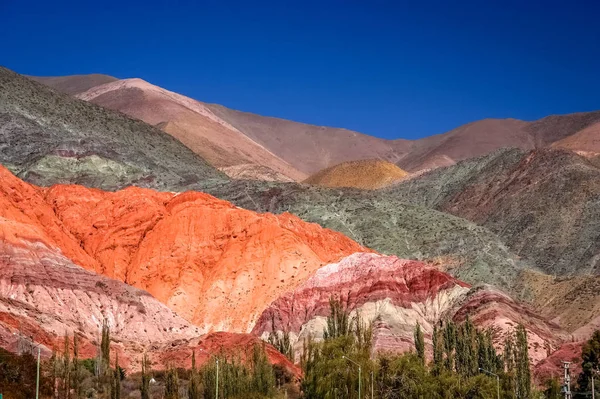 Quebrada de Humahuaca mountains — Stok fotoğraf