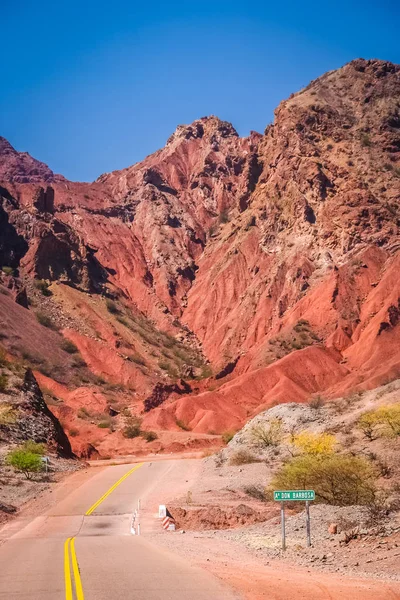 Mountain Road to Cafayate — Stock Photo, Image