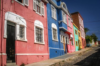 Valparaiso renkli sokak