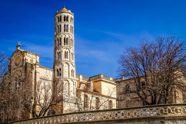 Uzès katedralen i Frankrike — Stockfoto