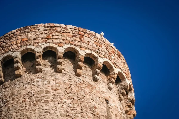 Tossa De Mar castle detail — Φωτογραφία Αρχείου