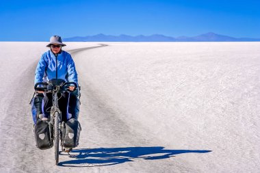 Salar de Uyuni Bisiklete binme