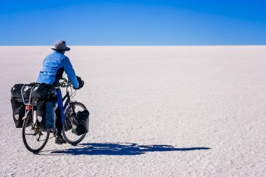 Salar de Uyuni Bisiklete binme