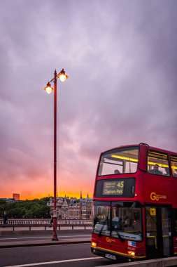 Londra Çift katlı alçak taban kentsel