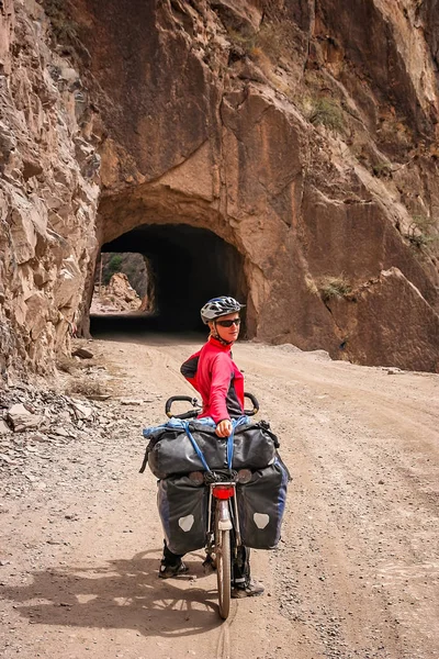 Ciclism prin Yunnan în China — Fotografie, imagine de stoc