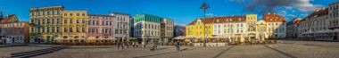 Bir Old Town square Bydgoszcz Panoraması
