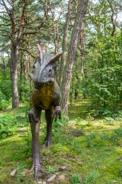 Hayat Allosaurus dinozor heykel boyutlu 