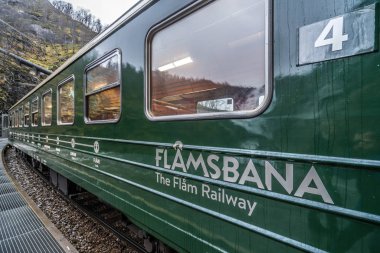 Doğal Flamsbana tren hattı hayvanların taşınması
