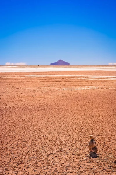 Susza w Altiplano w Boliwii — Zdjęcie stockowe