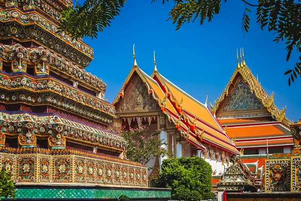 Комплекс Grand Palace в Бангкоке — стоковое фото