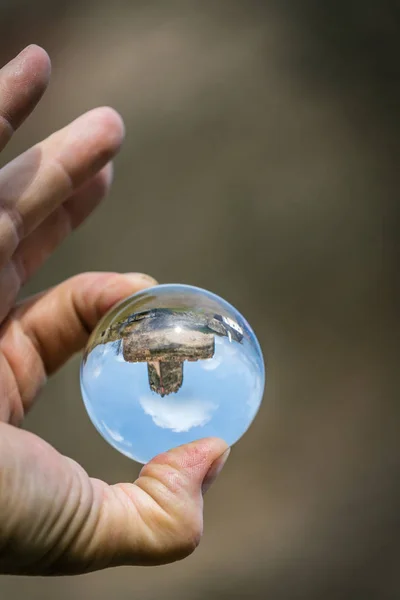 Castillo Bolkow en una bola de cristal de cristal —  Fotos de Stock