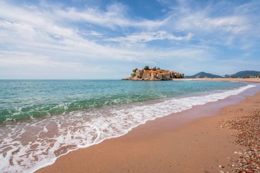 Tarihi Sveti Stefan eski kent