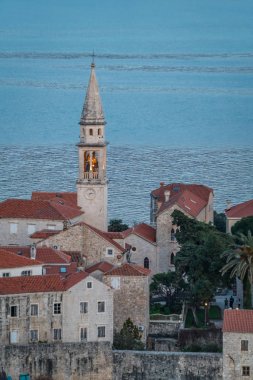 Çan kulesi Budva, St Ivan Kilisesi
