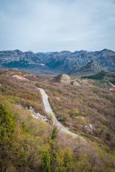 Yoldayım aracılığıyla İşkodra Gölü Milli Parkı — Stok fotoğraf