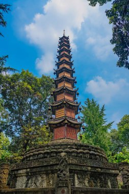Chengdu 'da 1000 Buda Pagoda
