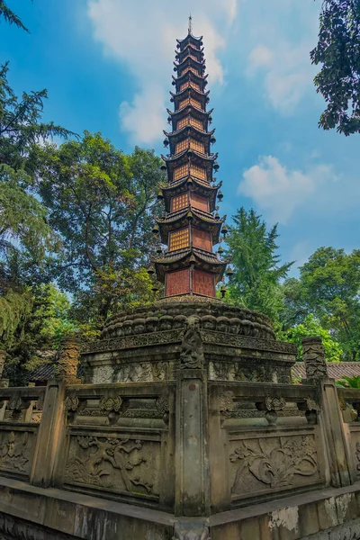 Pagoda de Mil Budas en Chengdu — Foto de Stock