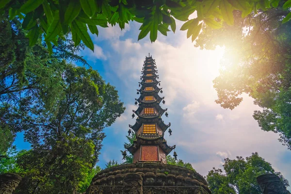 Pagoda de Mil Budas en Chengdu — Foto de Stock