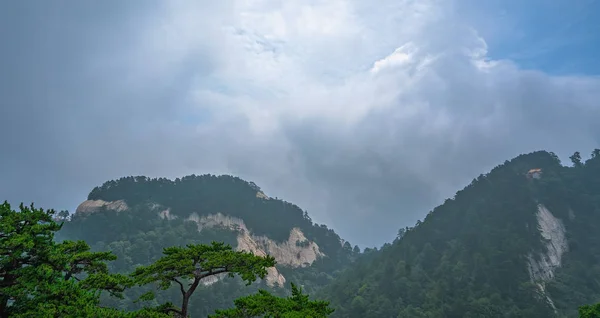 Majestátní hora Huashan v Číně — Stock fotografie