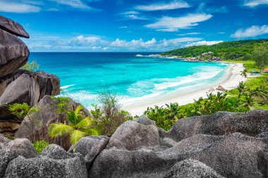 Amazing viewpoint on Seychelles