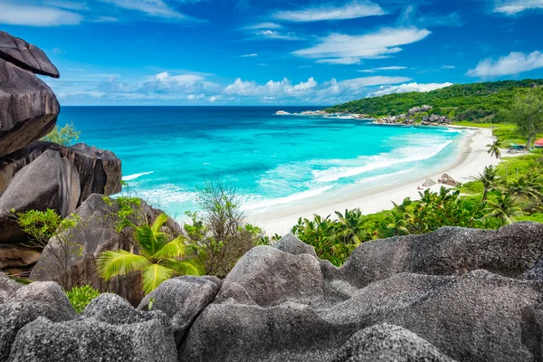 Amazing viewpoint on Seychelles — Stock Photo, Image