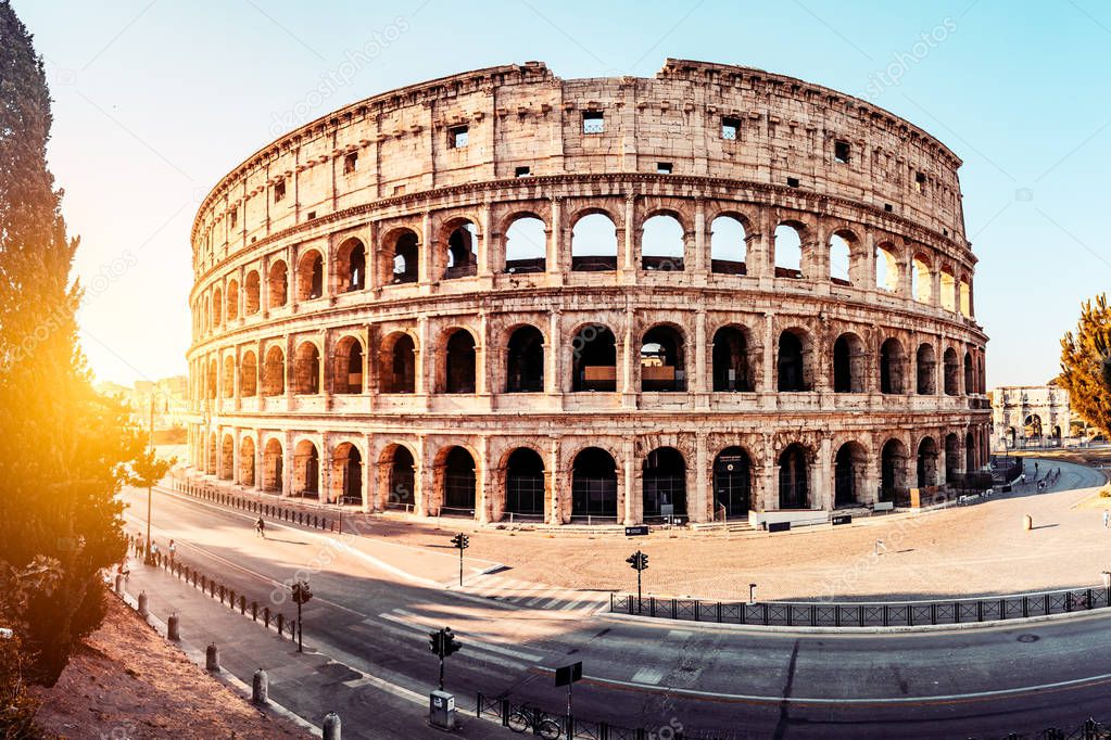 Colosseum In Rome