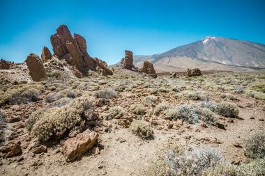 Pico del Teide - Tenerife, muhteşem yanardağ 's çevre ile