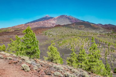 Pico del Teide - Tenerife, muhteşem yanardağ 's çevre ile
