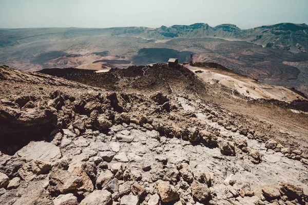 Stig Som Leder Till Toppen Vulkanen Teide Teneriffa Spanien — Stockfoto