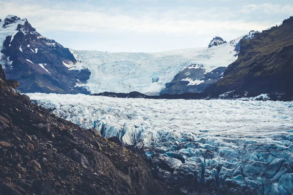 Krásné Ledovec Někde Islandu — Stock fotografie