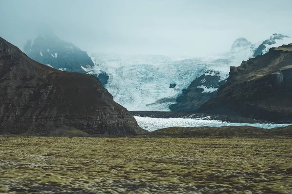 Bellissimo Ghiacciaio Qualche Parte Islanda — Foto Stock