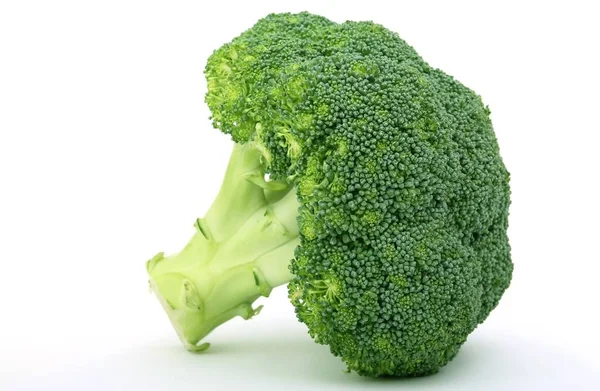 Broccoli op witte achtergrond — Stockfoto