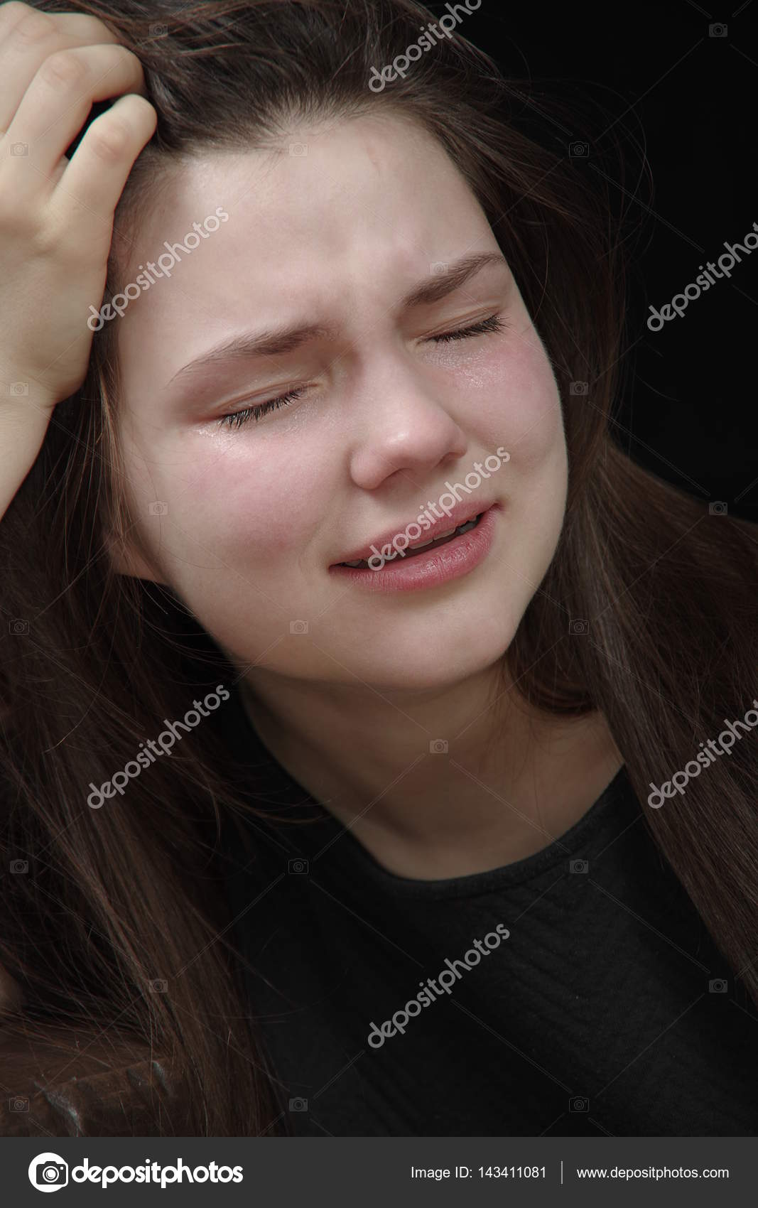 Very sad girl Stock Photo by ©olenkamak 143411081