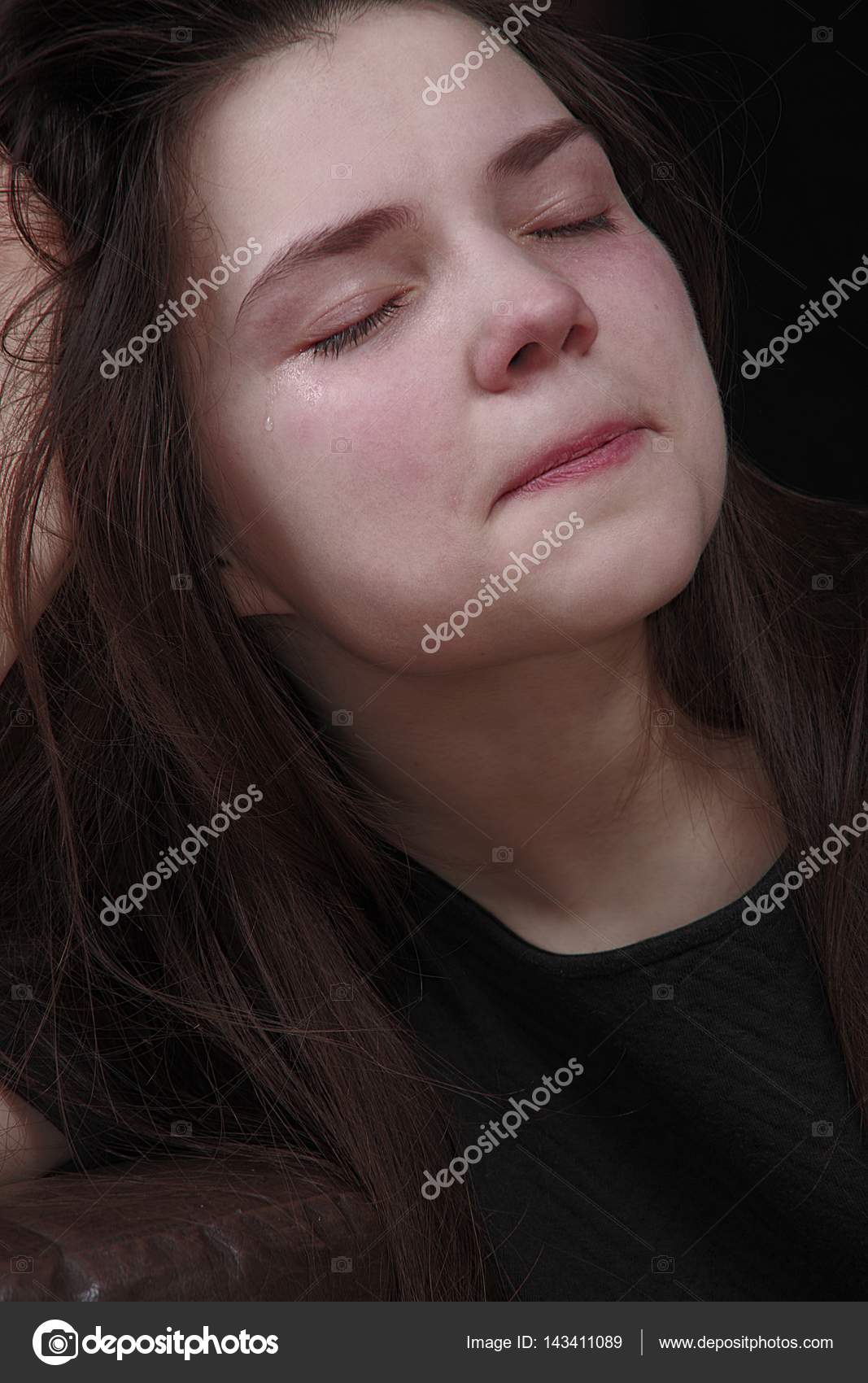 Very sad girl Stock Photo by ©olenkamak 143411089