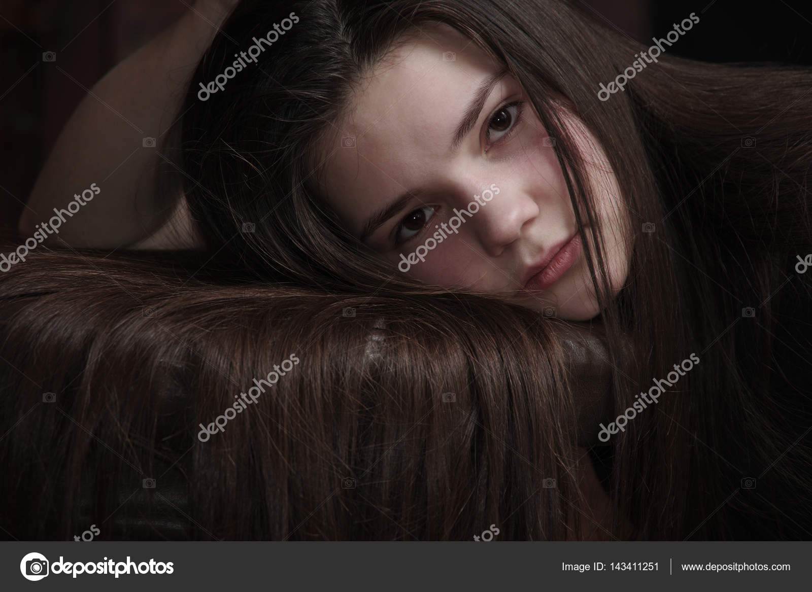 Very sad girl Stock Photo by ©olenkamak 143411251