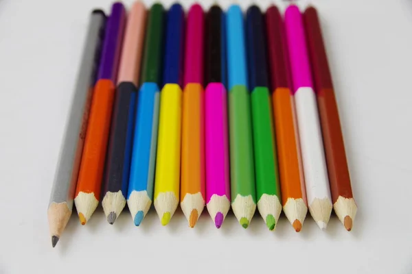 Pencils in different colors — Stock Photo, Image