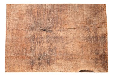 eski ahşap beyaz arka plan üzerinde izole dokular plakalar