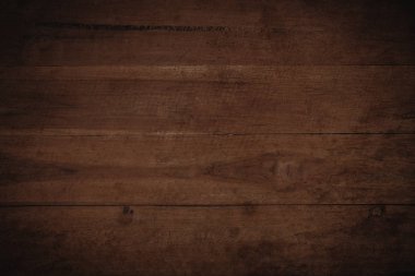 Eski grunge koyu dokulu ahşap arka plan