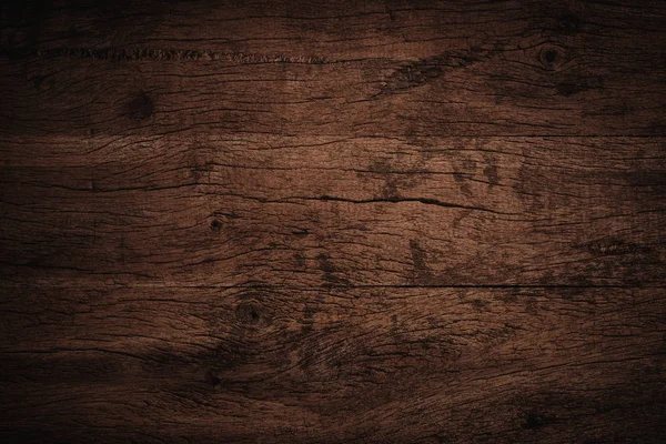 Antiguo grunge fondo de madera de textura oscura — Foto de Stock