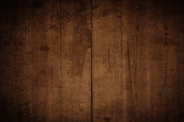 Eski grunge koyu dokulu ahşap arka plan