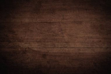 Eski grunge koyu dokulu ahşap arka plan
