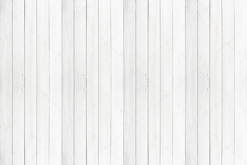 white natural wood wall texture and background seamless