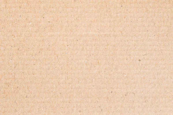 The brown paper box is empty, the corrugated surface of the abstract background. — Stock Photo, Image