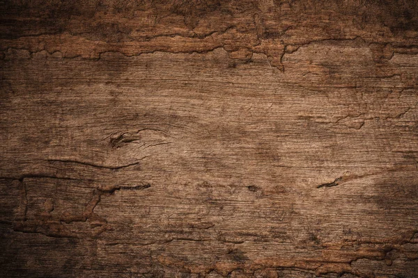 Descomposición de madera con termitas de madera, viejo grunge fondo de madera de textura oscura — Foto de Stock