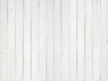doğal ahşap duvar doku ve arka plan, boş yüzey beyaz için tasarım ahşap beyaz, bakış beyaz masa ve kopya alanı ana sayfa