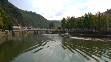 Bad Ems, Almanya güneşli hava güzel bir şehir